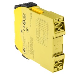 1 pcs - Pilz Dual-Channel Safety Switch Safety Relay, 24V dc, 3 Safety Contacts
