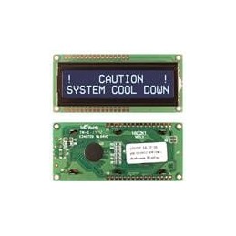 1 pcs : NHD-0216K1Z-NSW-FBW-L - LCD Character Display Modules & Accessories FSTN (-) Transm 80.0 x 36.0