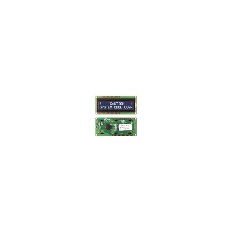 1 pcs : NHD-0216K1Z-NSW-FBW-L - LCD Character Display Modules & Accessories FSTN (-) Transm 80.0 x 36.0