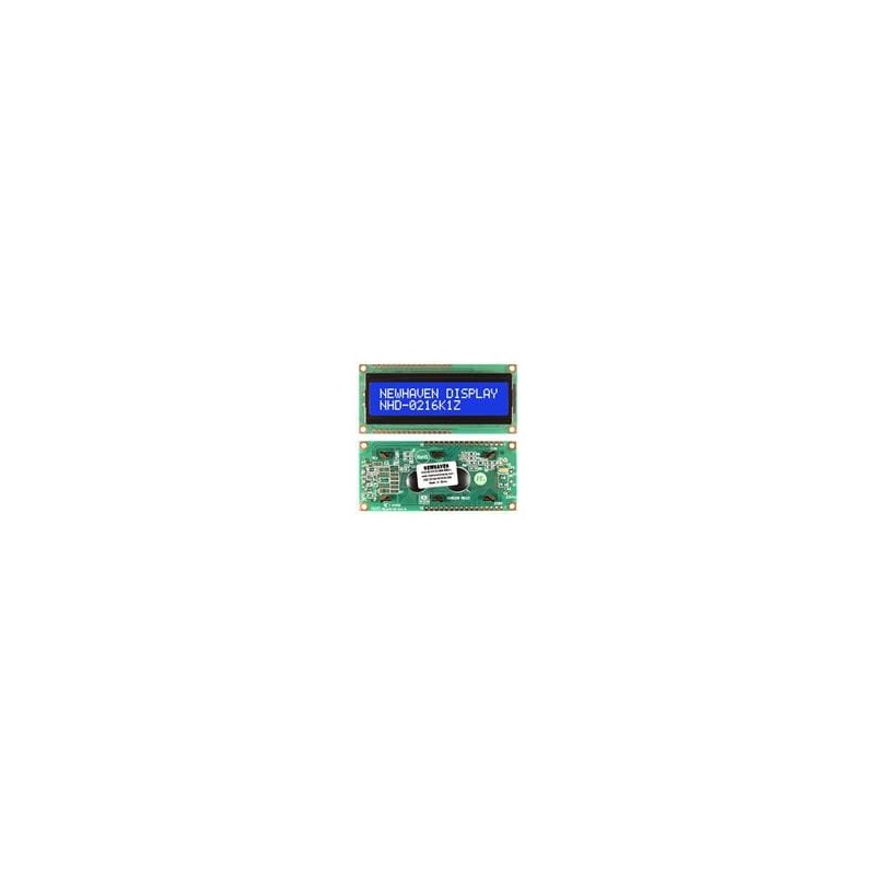 1 pcs : NHD-0216K1Z-NSW-BBW-L - LCD Character Display Modules & Accessories STN- BLUE Transm 80.0 x 36.0