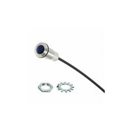 1 pcs : FLXR2BTP08 - LED Light Pipes RUGGED FLX LIGHTPIPE CLR FINISH 8' BLU