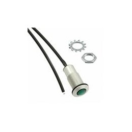 1 pcs : FLXR2GTP08 - LED Light Pipes RUGGED FLX LIGHTPIPE CLR FINISH 8' GRN