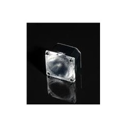 1 pcs : CA19406_ROSE-UV-G3-S - LED Lighting Lenses Assemblies 14 Deg Spot Beam with Black Holder & Tape