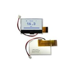 1 pcs : NHD-C12864KGZ-FSW-GBW - LCD Graphic Display Modules & Accessories Chip on Glass White 3V