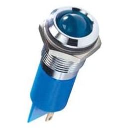 1 pcs : Q14P1BXXY24E - LED Panel Mount Indicators INDICATOR 24V 14MM PROMINENT YEL