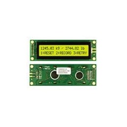 1 pcs : NHD-0224BZ-FL-YBW - LCD Character Display Modules & Accessories STN- Y/G Transfl 116.0 x 37.0