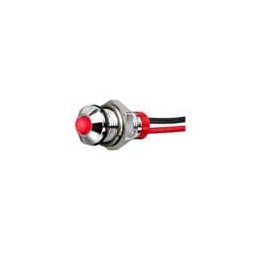 1 pcs : Q6P3CXXG24E - LED Panel Mount Indicators LED INDICATOR 6MM