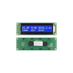 1 pcs : NHD-0220DZ-NSW-BBW - LCD Character Display Modules & Accessories STN- BLUE Transm 116.0 x 37.0