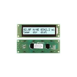 1 pcs : NHD-0220DZ-FSW-FBW - LCD Character Display Modules & Accessories FSTN (+) Transfl 116.0 x 37.0