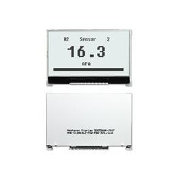 1 pcs : NHD-C12864LZ-FSW-FBW-3V3 - LCD Graphic Display Modules & Accessories COG 128x64 FSTN+ White 3V