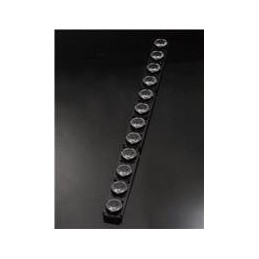 1 pcs : CP14993_FLORENTINA-HLD-SS - LED Lighting Lenses Assemblies Rectangle Assembly 12 Position