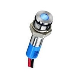 1 pcs : Q6R7CXXR02E - LED Panel Mount Indicators LED INDICATOR 6MM
