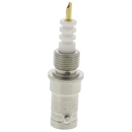 1 pcs - TE Connectivity, Plug Panel Mount SHV Connector, Solder Termination, Straight Body