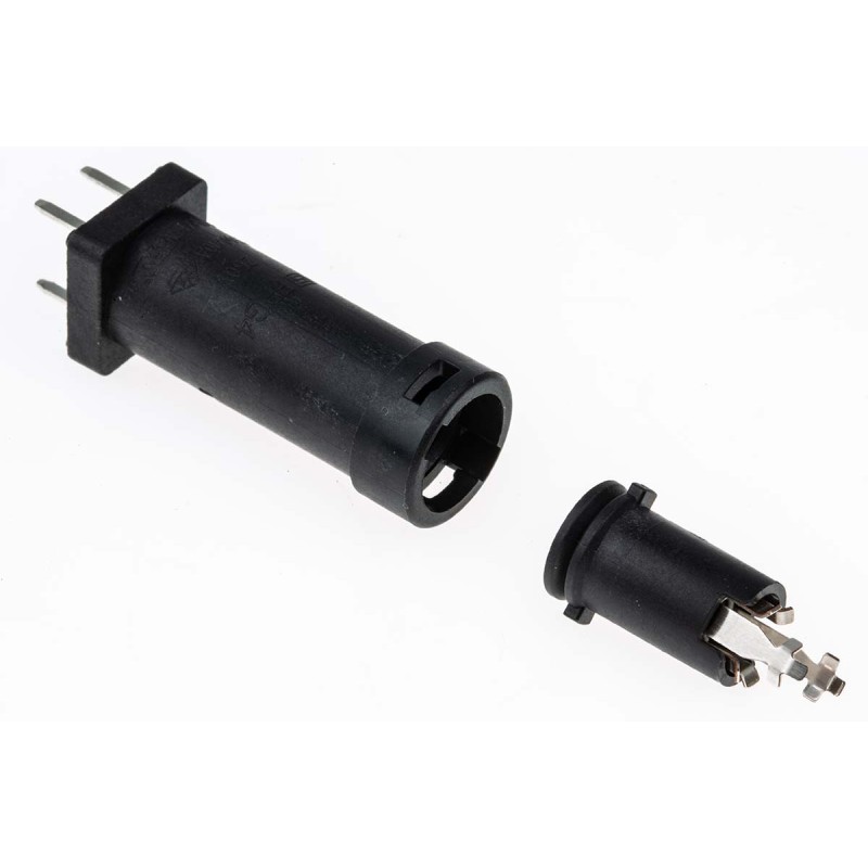 75 pcs - Schurter 16A PCB Mount Fuse Holder for 5 x 20mm Fuse, 1P, 250V ac