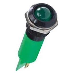 1 pcs : Q12P1CXXW110E - LED Panel Mount Indicators INDICATOR 110V 12MM PROM WHITE