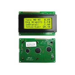 1 pcs : NHD-0416BZ-FL-GBW - LCD Character Display Modules & Accessories STN- GRAY Transfl 87.0 x 60.0
