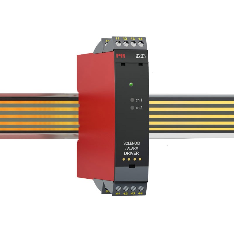 1 pcs - PR Electronics 9200 Series Signal Conditioner, NPN, PNP Input, Relay Output, 19.2 - 31.2V dc Supply, ATEX, IECEx