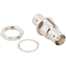 1 pcs - Amphenol RF Coaxial Adapter BNC Jack to BNC Jack