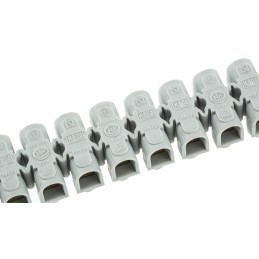 1 pcs - Legrand Non-Fused Terminal Block, 12-Way, 25A, 6 mm² Wire, Screw Down Termination