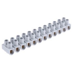 1 pcs - Legrand Non-Fused Terminal Block, 12-Way, 50A, 16 mm² Wire, Screw Down Termination