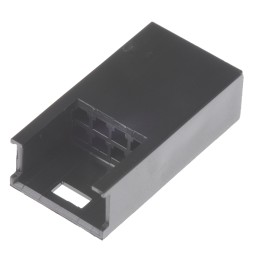 10 pcs - TE Connectivity, AMPMODU MOD II Female Connector Housing, 2.54mm Pitch, 8 Way, 2 Row