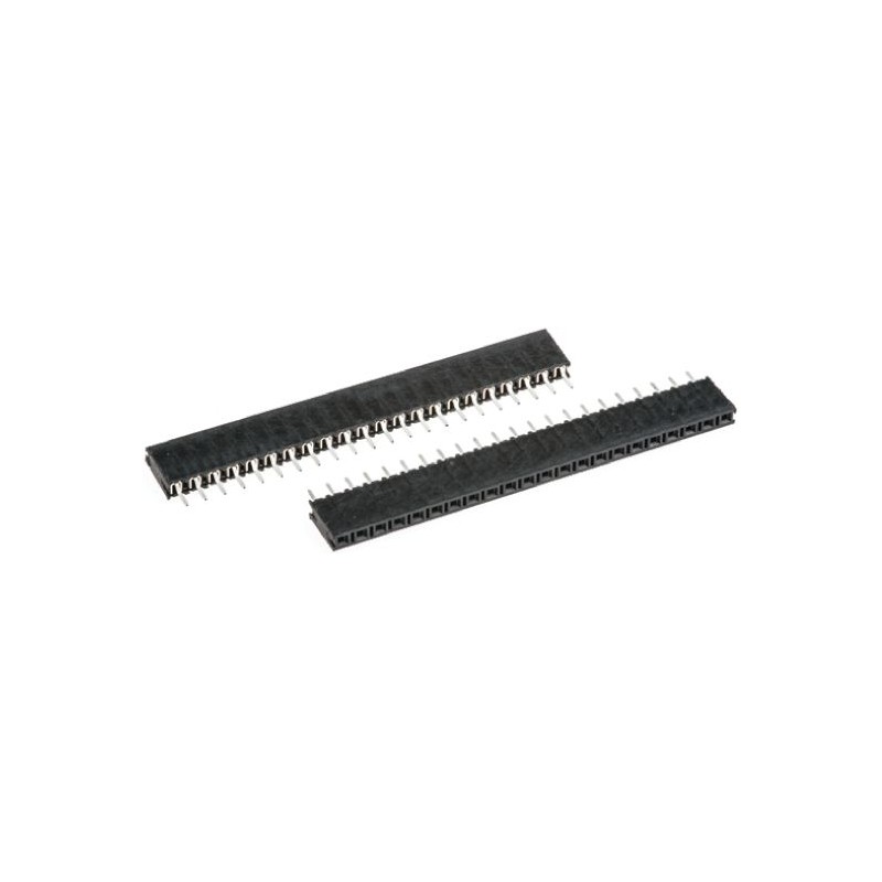 1 pcs - Samtec BCS Series Straight Through Hole Mount PCB Socket, 22-Contact, 1-Row, 2.54mm Pitch, Solder Termination