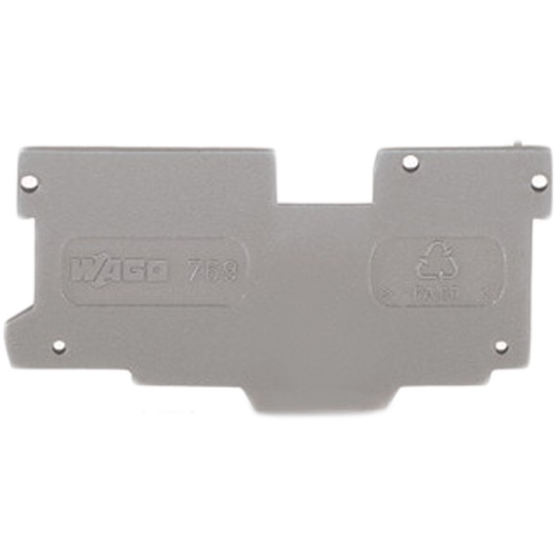 10 pcs - Wago 769 Series End and Intermediate Plate for Use with X-COM System 769 Series