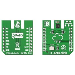1 pcs - MikroElektronika HTU21D Temperature Sensor mikroBus Click Board