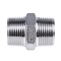 1 pcs - RS PRO Stainless Steel Pipe Fitting Hexagon Hexagon Nipple, Male R 3/4in x Male R 3/4in