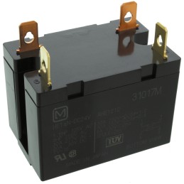 1 pcs - Panasonic PCB Mount Power Relay, 24V dc Coil, 30A Switching Current, SPST