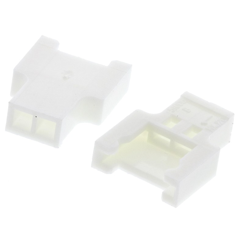 10 pcs - Molex Male Connector Housing, 2mm Pitch, 2 Way, 1 Row