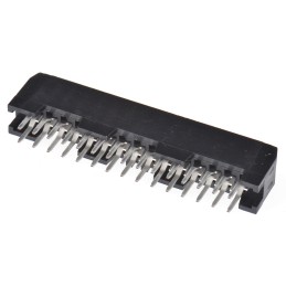 1 pcs - Hirose HIF3FB Series Straight PCB Mount PCB Socket, 30-Contact, 2-Row, 2.54mm Pitch, Through Hole Termination