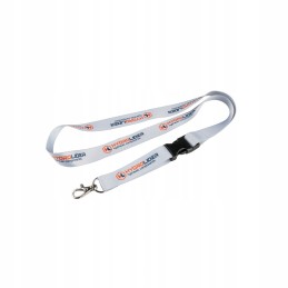15mm wide lanyard, gray hydrolider