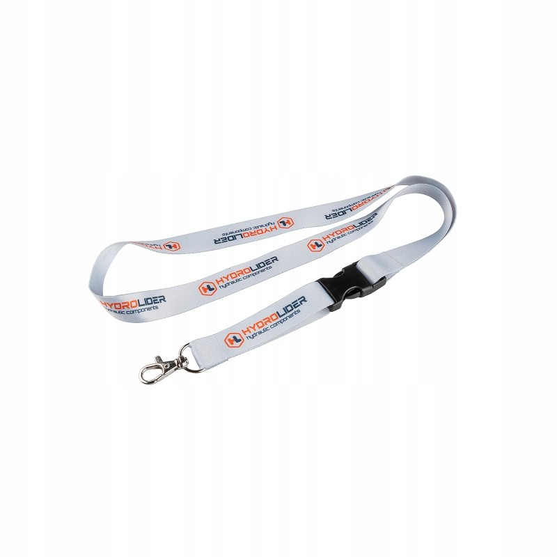 15mm wide lanyard, gray hydrolider