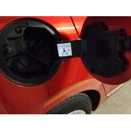 LPG fuel marking sticker