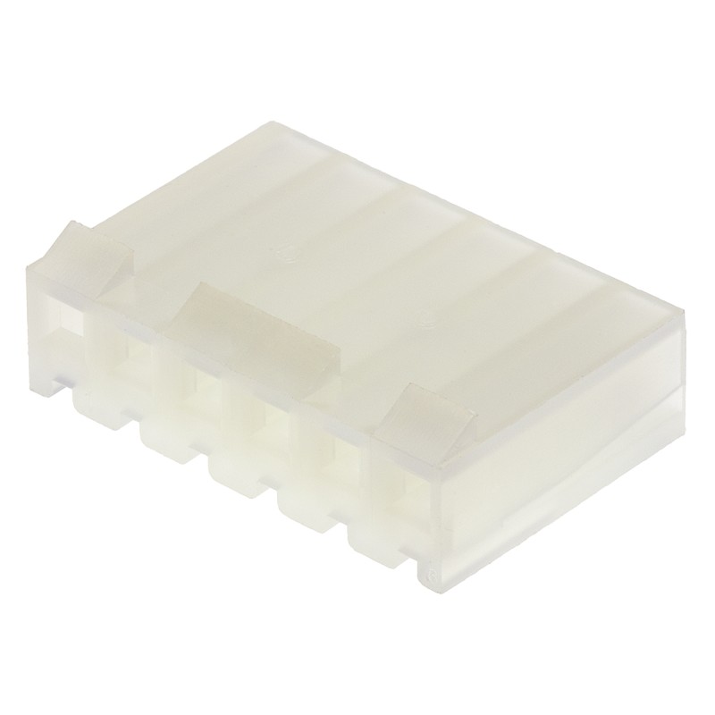 10 pcs - Molex, KK 396 Female Connector Housing, 3.96mm Pitch, 6 Way, 1 Row
