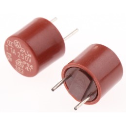 150 pcs - WickmannPC Board Non Resettable Fuse, Radial 1A, 250V ac
