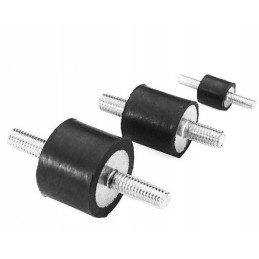 Rubber shock absorbers and vibro-isolators 10x10xm4