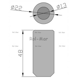 Drive pin for rotary mower 5036020190
