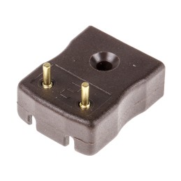 1 pcs - RS PRO PCB Mounting Thermocouple Connector for Use with Type T Thermocouple, Miniature Size, JIS Standard