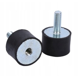 Rubber shock absorbers and vibro-isolators 20x20xm6