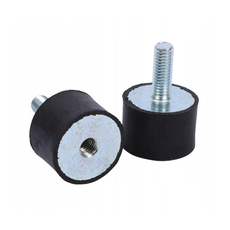 Rubber shock absorbers and vibro-isolators 20x20xm6