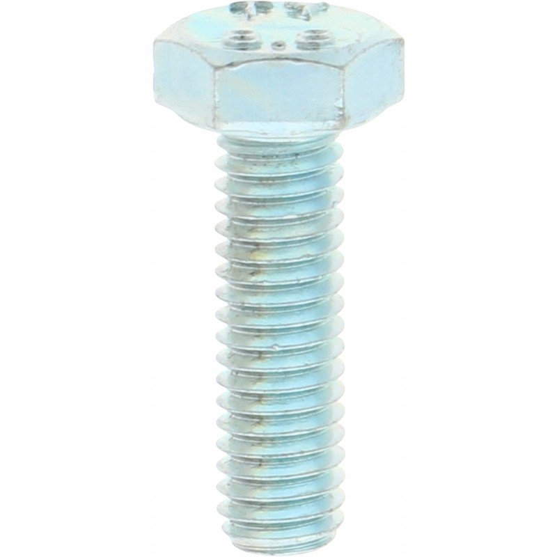 Hexagonal screw, galvanized, m6x20, class 8, 8 din, 933
