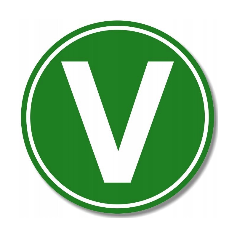 Euro 5 sticker, ADR standard, exhaust gas purity, truck 12 cm