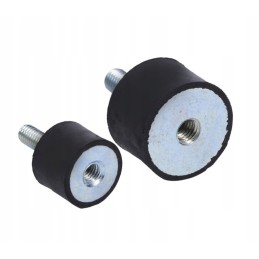 Rubber shock absorbers and vibro-isolators 25x25xm6