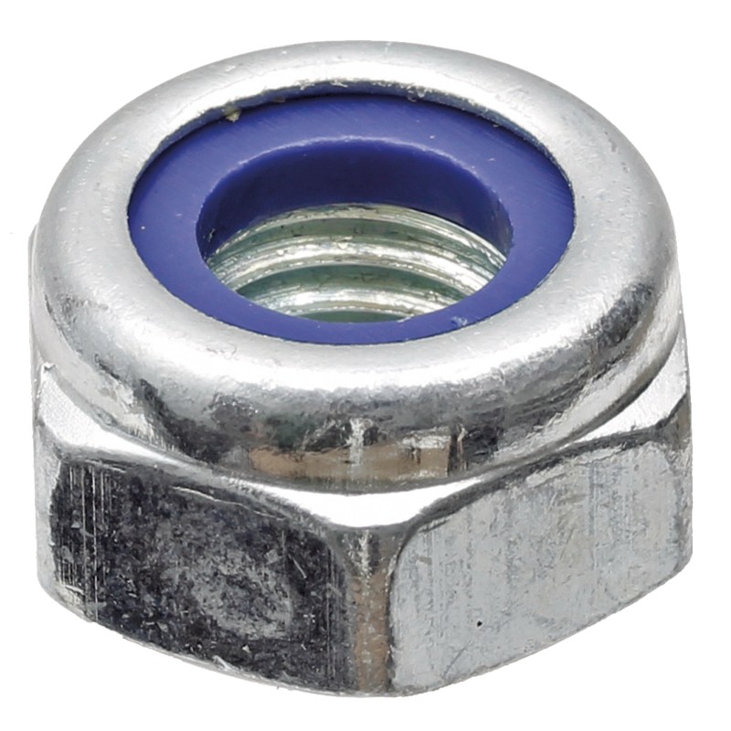 Hexagonal self-locking nut m10x1 5 8 8