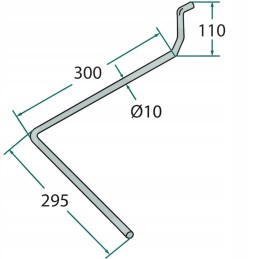 Seeder's harrowing finger