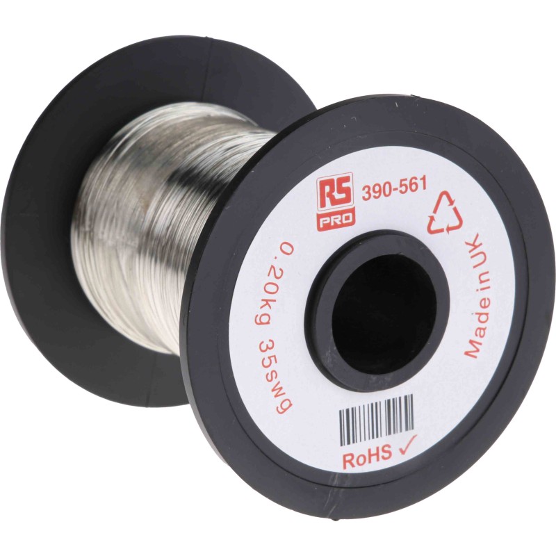 1 pcs - RS PRO Single Core 0.21mm diameter Copper Wire, 717m Long