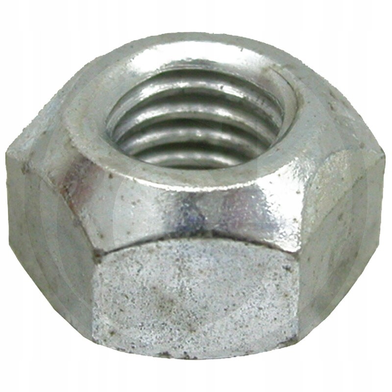 Nut din 980 m8 steel 8 8 galvanized self-locking