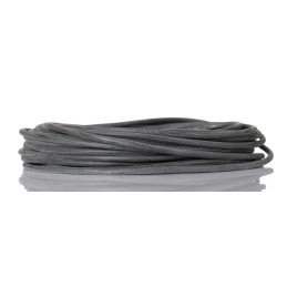 15 pcs - RS PRO Silicone Black Cable Sleeve, 1mm Diameter, 15m Length